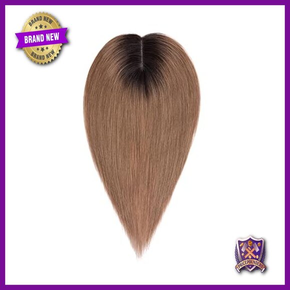 Accessories - Human Hair Topper Silk Base 3.94x4.72 Inches for Thinning Hair